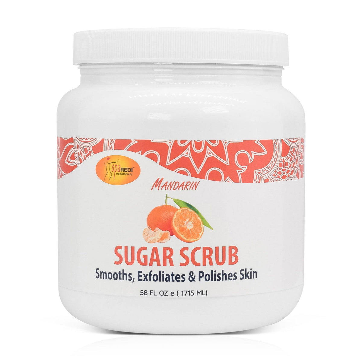 SPA REDI Sugar Body Scrub - Exfoliating & Moisturizing for Smooth, Fresh Skin