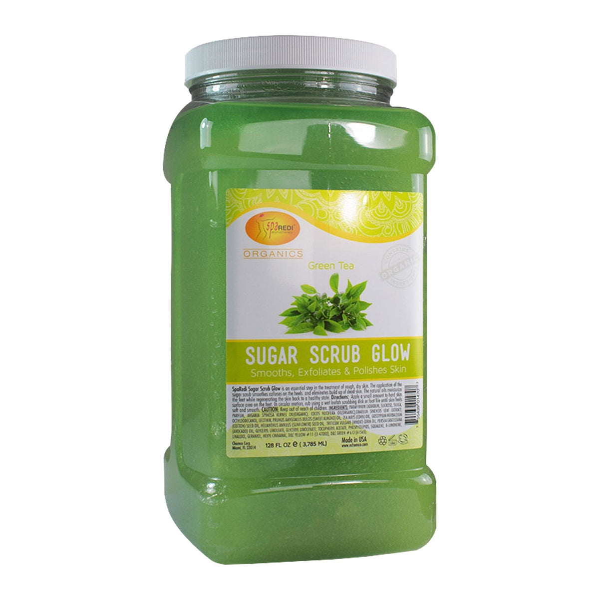 SPA REDI Sugar Body Scrub - Exfoliating & Moisturizing for Smooth, Fresh Skin