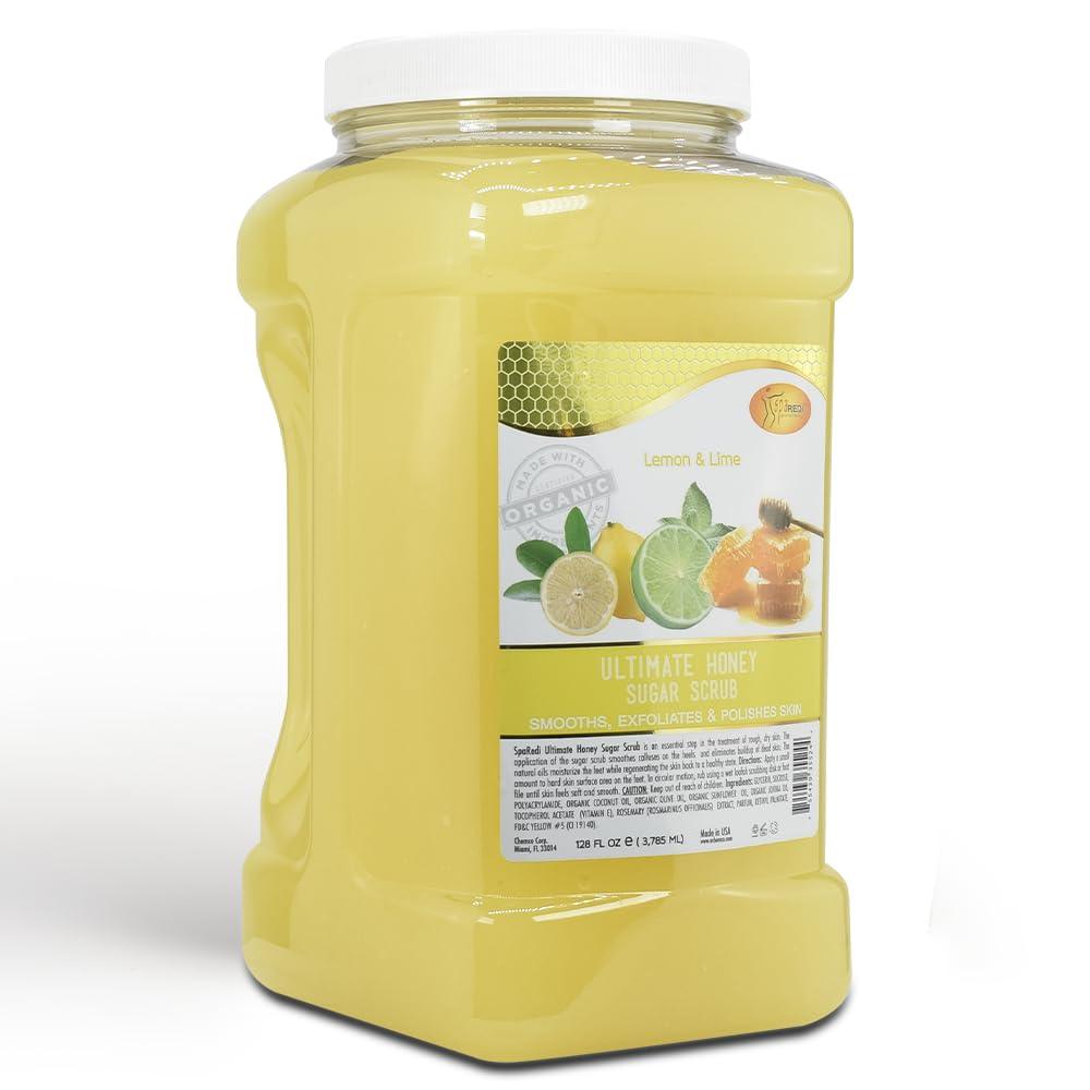SPA REDI Sugar Body Scrub - Lavender & Wildflower, Exfoliating & Hydrating for Smooth, Glowing Skin
