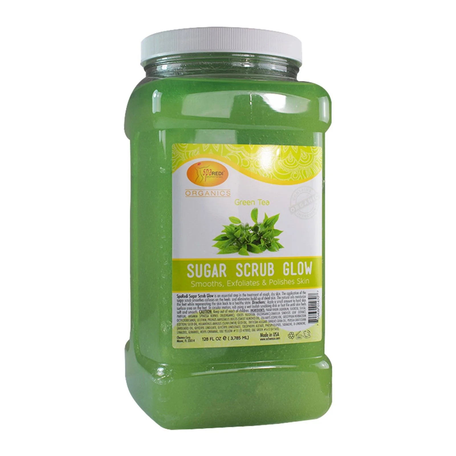 SPA REDI Sugar Body Scrub - Exfoliating &amp; Moisturizing for Smooth, Fresh Skin