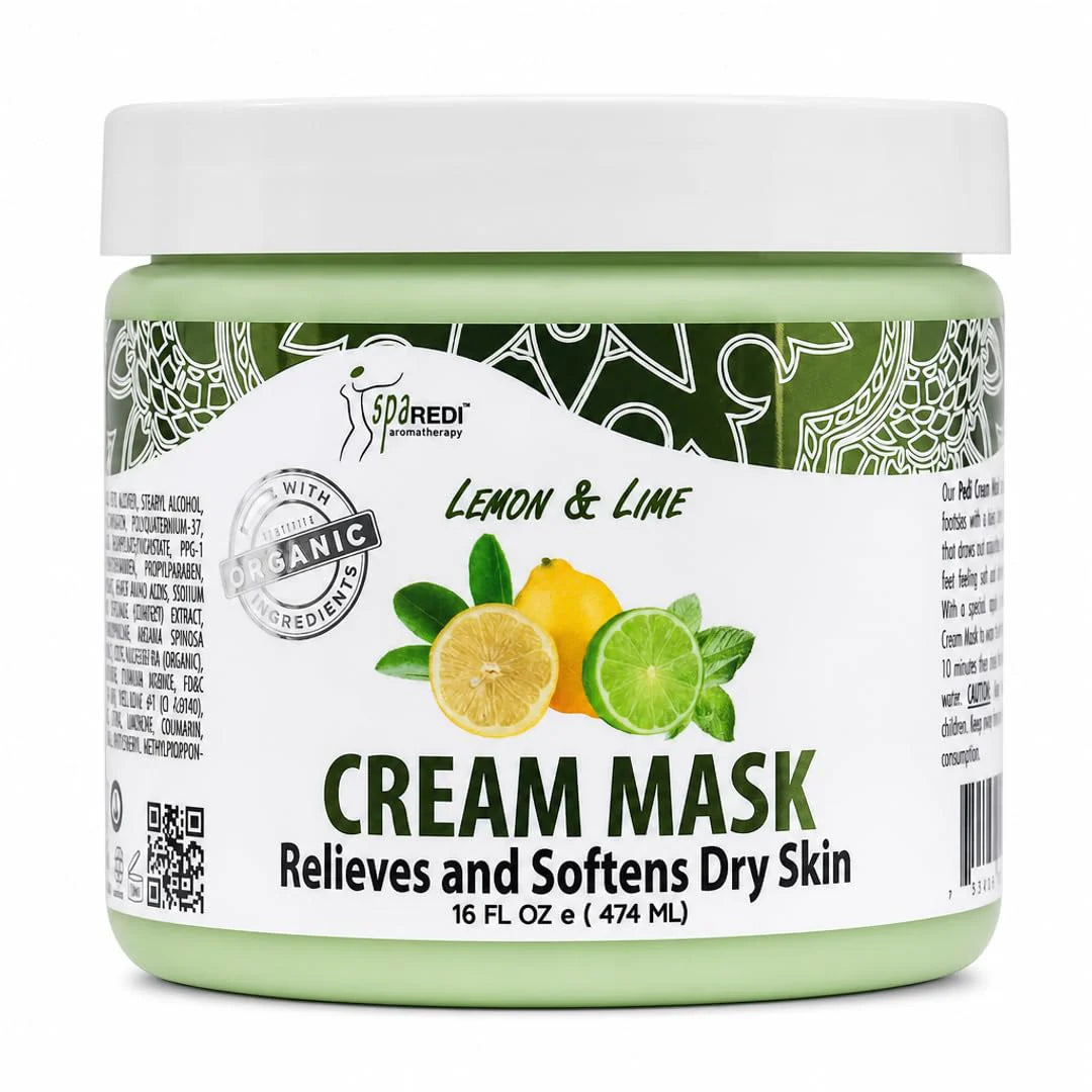 SPA REDI Body & Foot Cream Mask - Hydrating & Refreshing for Tired Skin