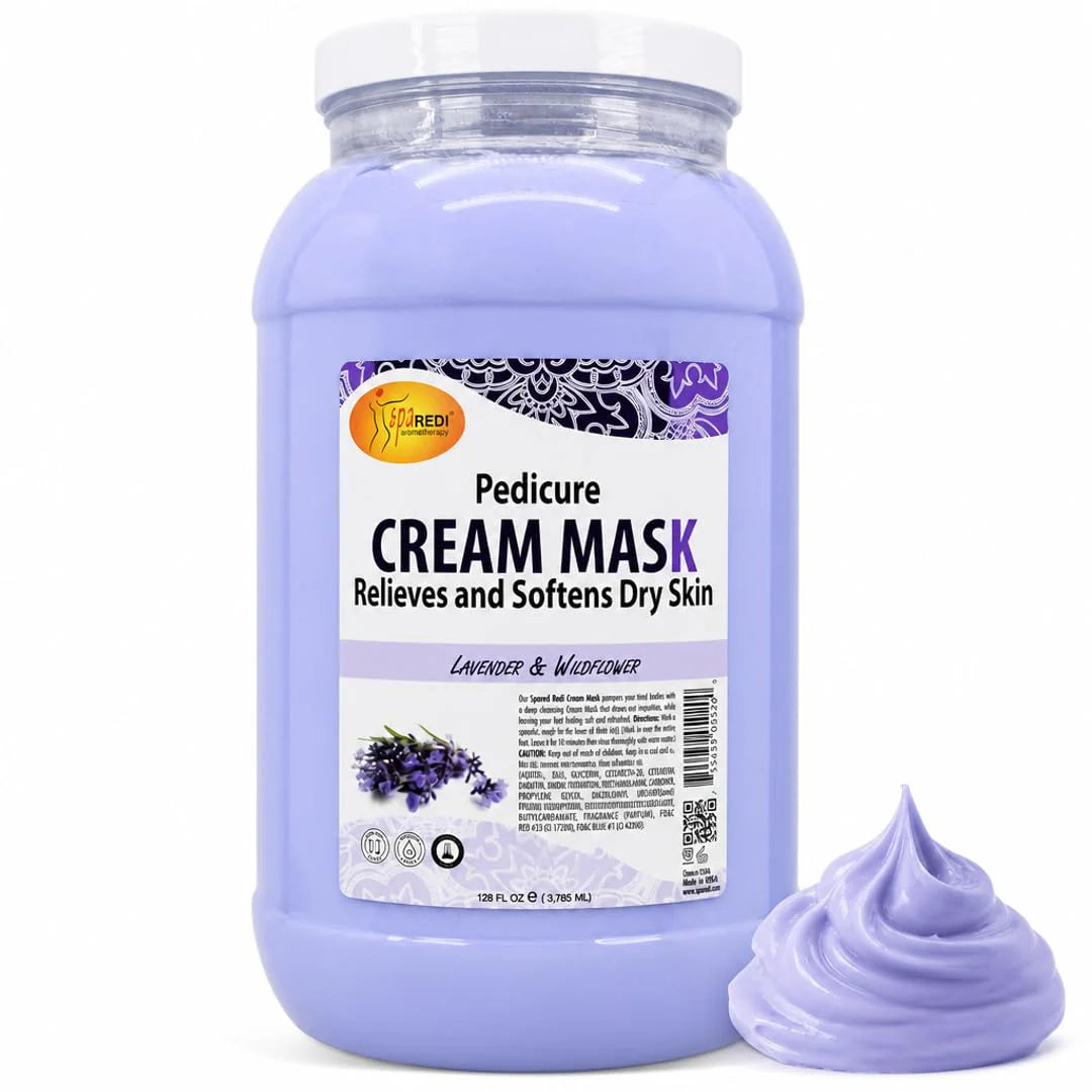 SPA REDI Body & Foot Cream Mask - Hydrating & Refreshing for Tired Skin